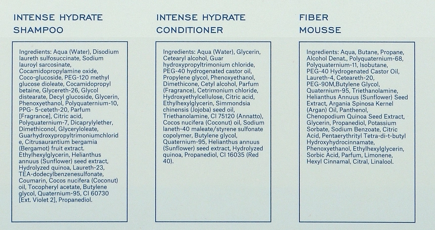 REF Набор Intense Hydrate (h/shampoo/285ml + h/cond/245ml + hair/mous/tr/75ml) - фото N3