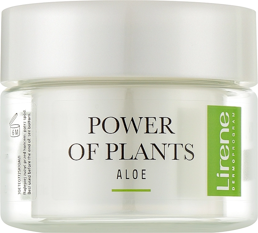 Lirene Крем для обличчя з алое Power Of Plants Aloes Cream - фото N1