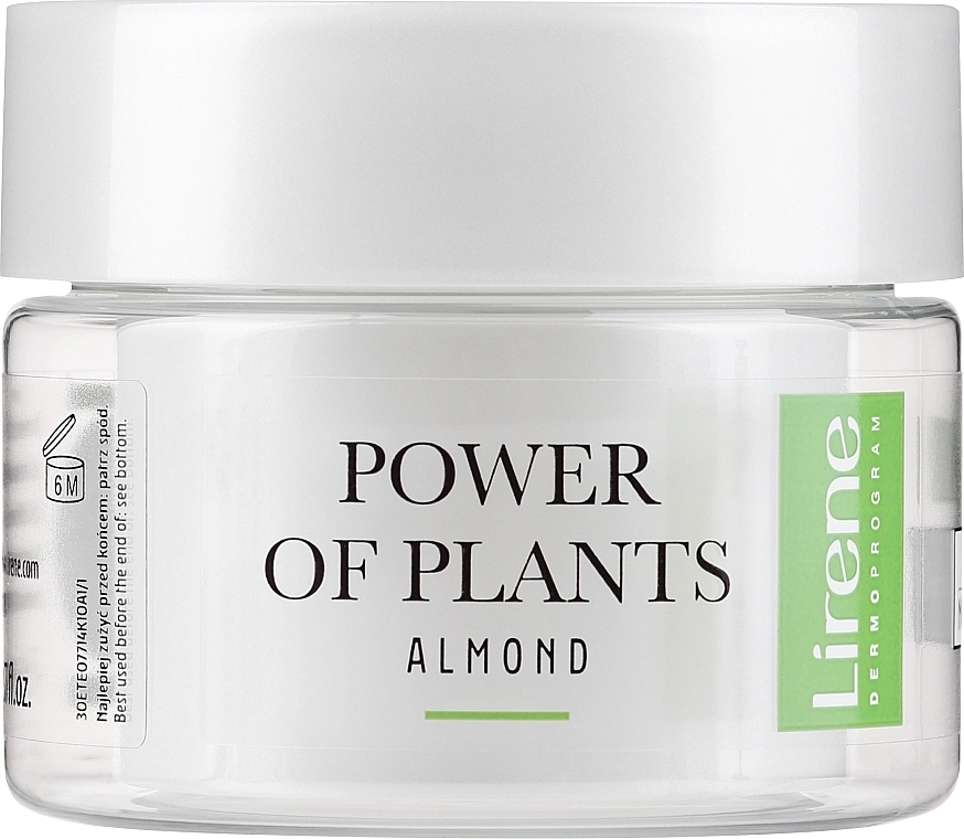 Lirene Питательный крем для лица Power Of Plants Migdal Nourishing Cream - фото N1