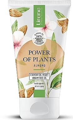 Lirene Кремоподібний гель для обличчя Power Of Plants Migdal Creamy Washing Gel - фото N1