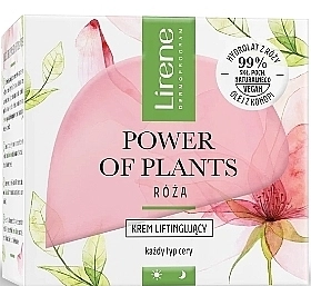 Lirene Подтягивающий крем для лица Power Of Plants Rose Lifting Cream - фото N1