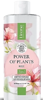 Lirene Успокаивающая мицеллярная вода 3в1 Power Of Plants Rose Micellar Water - фото N1