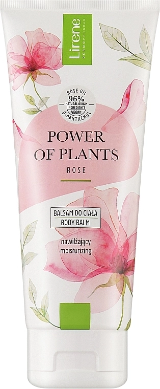 Lirene Увлажняющий лосьон для тела Power Of Plants Rose Body Lotion - фото N1