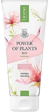 Lirene Зволожувальний гель для душу Power Of Plants Rose Shower Gel - фото N1