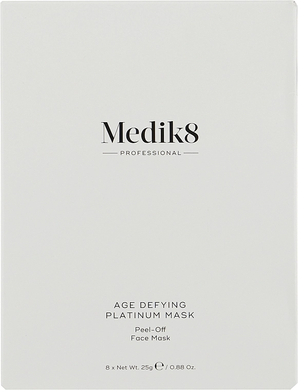 Medik8 Відновлювальна біоцелюлозна маска Age Defying Platinum Mask - фото N1