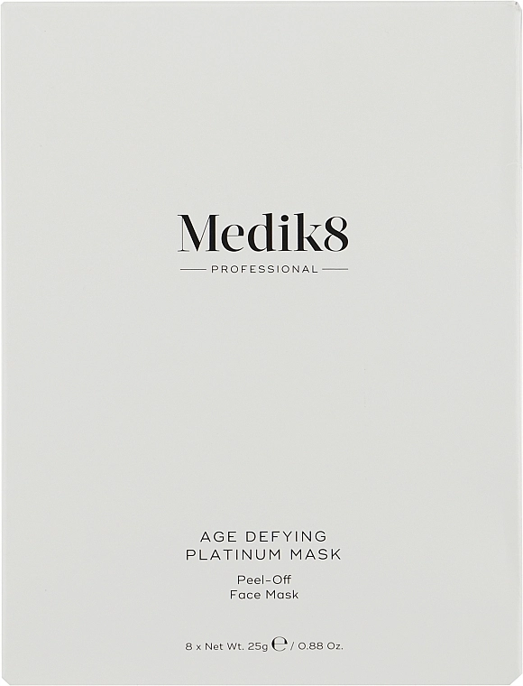 Medik8 Восстанавливающая биоцеллюлозная маска Age Defying Platinum Mask - фото N1