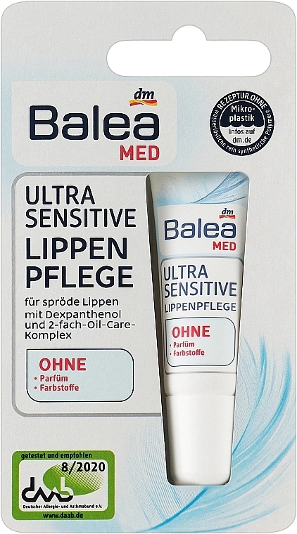 Balea Бальзам для губ Ultra Sensitive Balm - фото N1