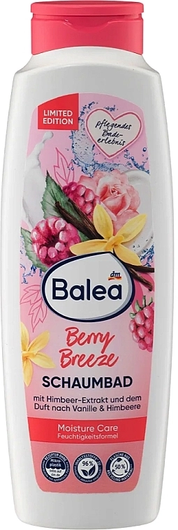 Balea Пена для ванны "Ягодный бриз" Berry Breeze Foam Bath Limited Edition - фото N1