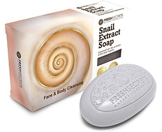 Madis Мыло с экстрактом слизи улитки Fresh Secrets Snail Extract Soap - фото N1