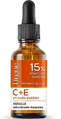 Lirene Вітамінно-кислотний комплеск для обличчя C+E Vitamin Energy - фото N1