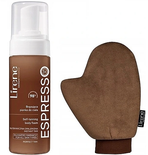 Lirene Набор Perfect Tan (br/foam/150ml + glove) - фото N2