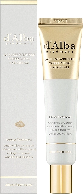 D'Alba Живильний крем для повік від зморщок Ageless Wrinkle Correcting Eye Cream - фото N2