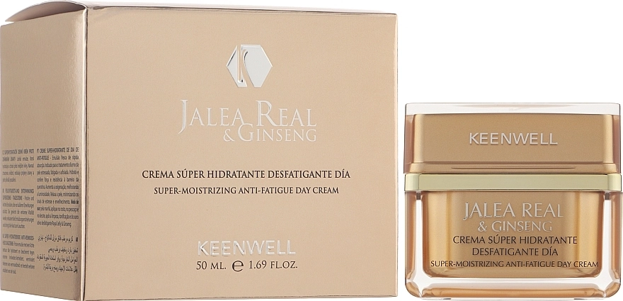 Keenwell УЦЕНКА Дневной супер увлажняющий крем снимающий усталость Jalea Real And Ginseng Cream * - фото N2