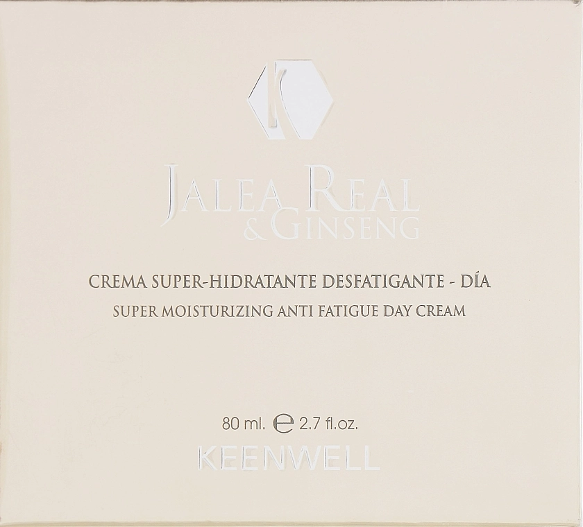 Keenwell Денний супер зволожуючий крем, знімаючий втому Jalea Real And Ginseng Cream * - фото N4