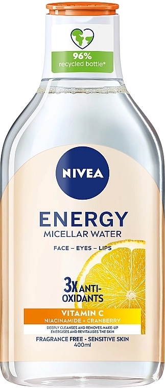 Nivea Міцелярна вода "Енергія" з антиоксидантами Energy Micellar Water - фото N1