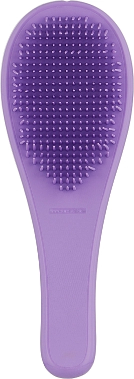 Eurostil Расческа для волос двухцветная 03881 Detangler, лимонно-фиолетовая Detangle - фото N1