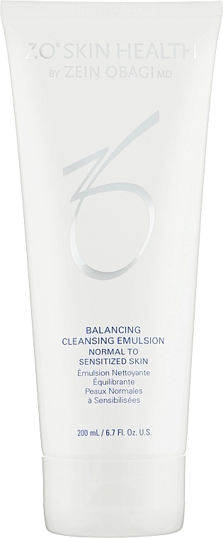 Zein Obagi Гидрофильный гель ZO Skin Health Balancing Cleansing Emulsion - фото N1