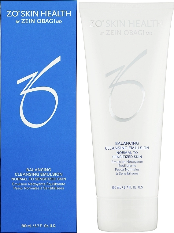 Zein Obagi Гідрофільний гель ZO Skin Health Balancing Cleansing Emulsion - фото N2