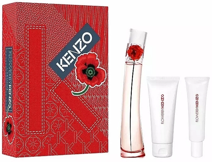 Kenzo Flower By L'absolue Набір (edp/50ml + b/lot/75ml + h/cr/20ml) - фото N1