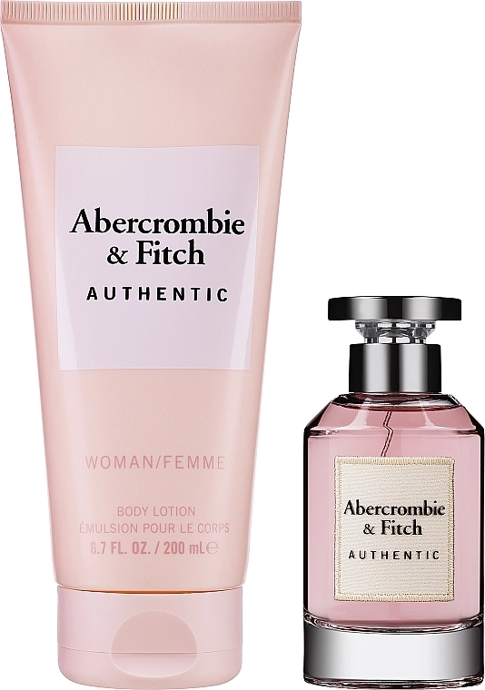 Abercrombie & Fitch Authentic Women Набір (edp/50ml + b/lot/200ml) - фото N1