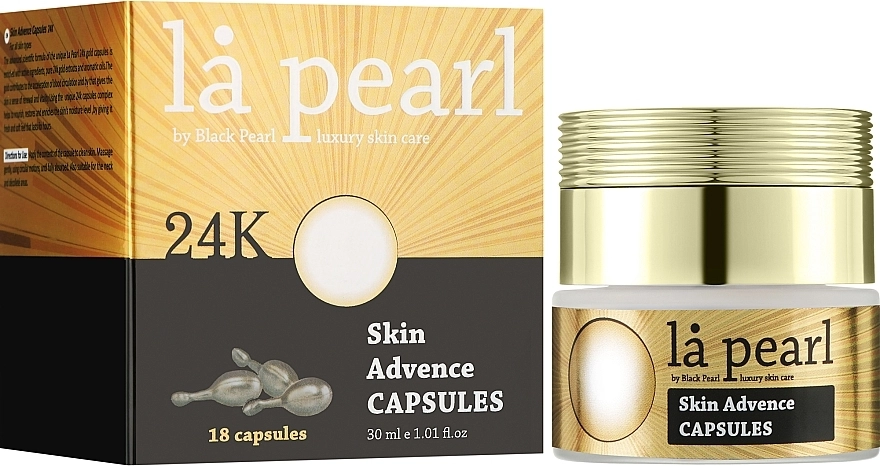 Sea of Spa Сироватка для обличчя з золотом La Pearl Skin Advence Capsules * - фото N2