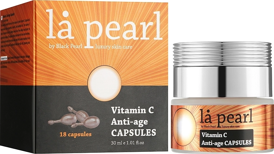 Sea of Spa УЦЕНКА Сыворотка для лица с витамином С La Pearl Vitamin C Anti-Age Capsules * - фото N2