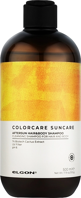 Elgon Шампунь після сонця для волосся і тіла Suncare Aftersun Hair&Body Shampoo - фото N1