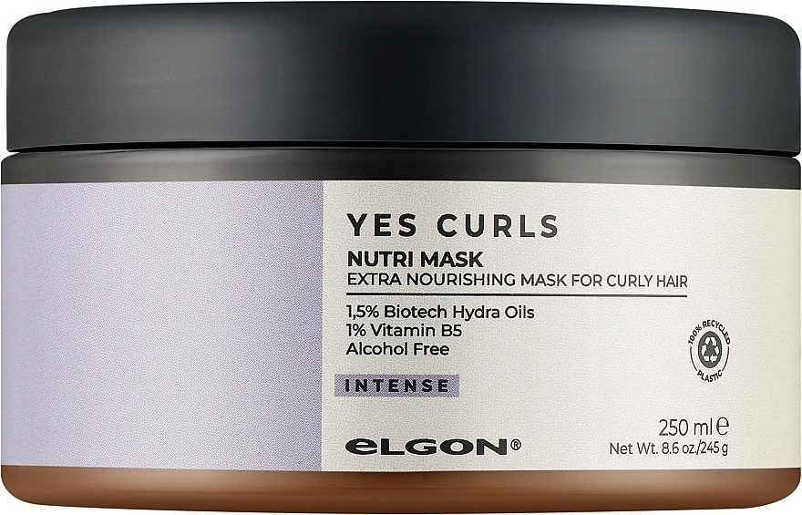 Elgon Маска живильна для кучерявого волосся Yes Curls Nutri Mask - фото N1