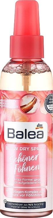 Balea Спрей для сушки волос феном Blow Dry Spray - фото N1