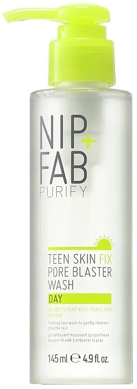 NIP + FAB Гель для вмивання обличчя Teen Skin Fix Pore Blaster Wash Day - фото N1