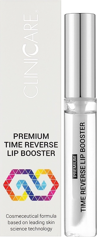 ClinicCare Антивозрастный премиум-бустер для губ Premium Time Reverse Lip Booster - фото N2