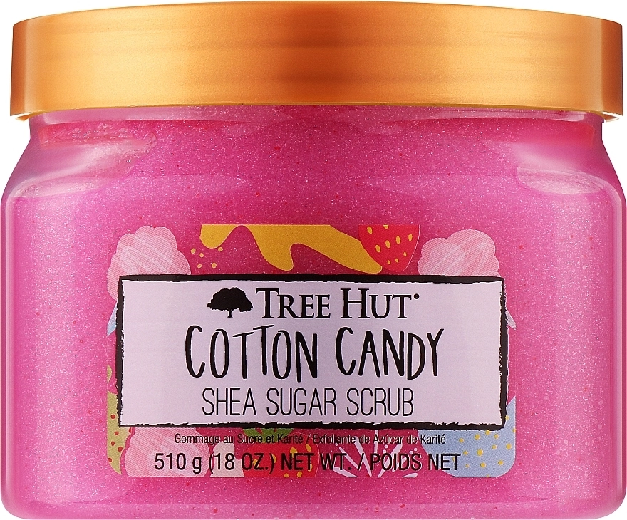 Tree Hut Скраб для тела "Сахарная вата" Cotton Candy Sugar Scrub - фото N1