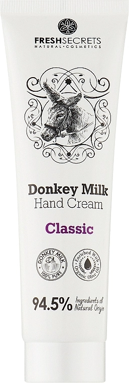 Madis Крем для рук "Classic" с ослиным молоком Fresh Secrets Hand Cream - фото N1