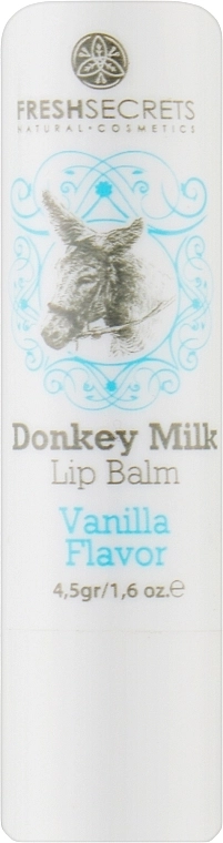 Madis Бальзам для губ з ослячим молоком та ваніллю Fresh Secrets Lip Balm - фото N1