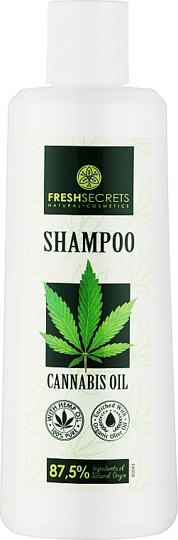 Madis Шампунь для волос с коноплей Fresh Secrets Shampoo - фото N1