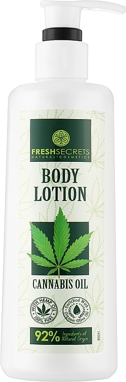 Madis Лосьйон для тіла з коноплями Fresh Secrets Body Lotion - фото N1