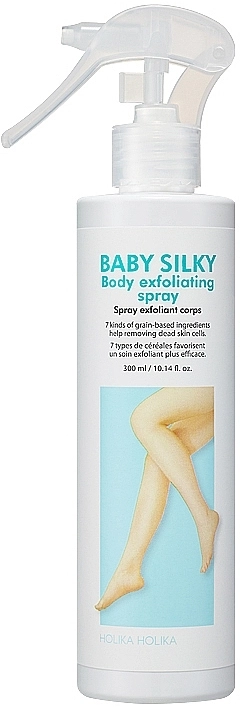 Holika Holika Отшелушивающий спрей для тела Baby Silky Body Exfoliating Spray - фото N1