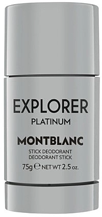 Montblanc Explorer Platinum Deodorant Stick Парфумований дезодорант-стік - фото N1