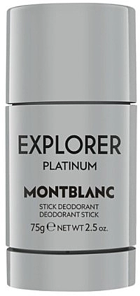 Montblanc Explorer Platinum Deodorant Stick Парфюмированный дезодорант-стик - фото N1