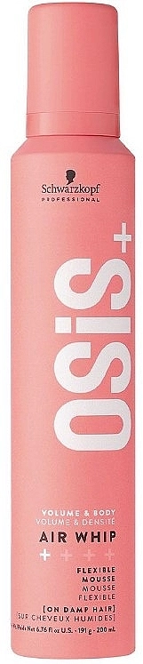 Schwarzkopf Professional Легкий мусс для укладки волос Osis+ Air Whip Flexible Mousse - фото N1