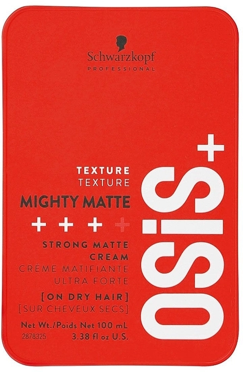 Schwarzkopf Professional Матирующий крем для волос Osis+ Mighty Matte Strong Matte Cream - фото N1