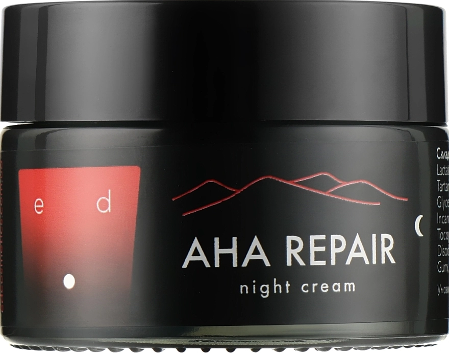 Ed Cosmetics Нічний крем для обличчя з кислотами АНА AHA Repair Night Cream * - фото N5