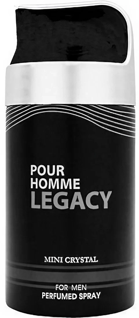 Дезодорант для мужчин - Mini Crystal Legacy Pour Homme, 250 мл - фото N1