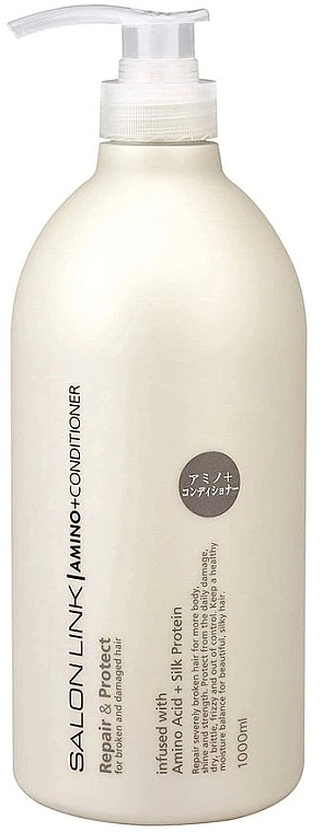 Kumano Cosmetics Увлажняющий кондиционер для волос Salon Link Amino Acid Conditioner - фото N1