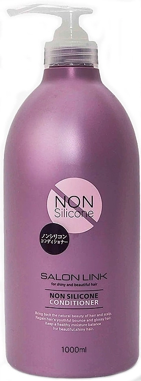 Kumano Cosmetics Зволожуючий кондиціонер для волосся Salon Link Non Silicon Conditioner - фото N1