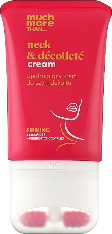 HiSkin Зміцнюючий та підтягуючий крем для шиї та декольте Much More Than Neck @ Decollete Cream - фото N1