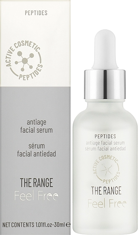 Feel Free Омолоджувальна сироватка з пептидами для обличчя The Range Anti-Age Serum - фото N2