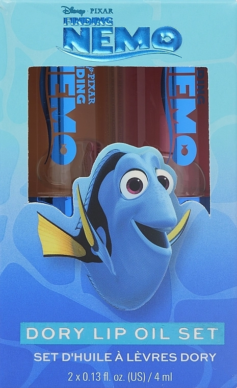 Makeup Revolution Набір олій для губ Disney & Pixar’s Finding Nemo Dory Lip Oil Set (lip/oil/2x4ml) - фото N1