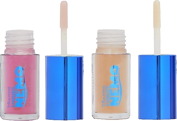 Makeup Revolution Набір олій для губ Disney & Pixar’s Finding Nemo Dory Lip Oil Set (lip/oil/2x4ml) - фото N3