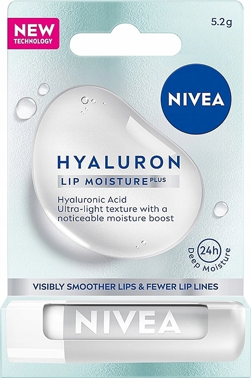 Nivea Бальзам для губ Hyaluron Lip Moisture Plus - фото N1